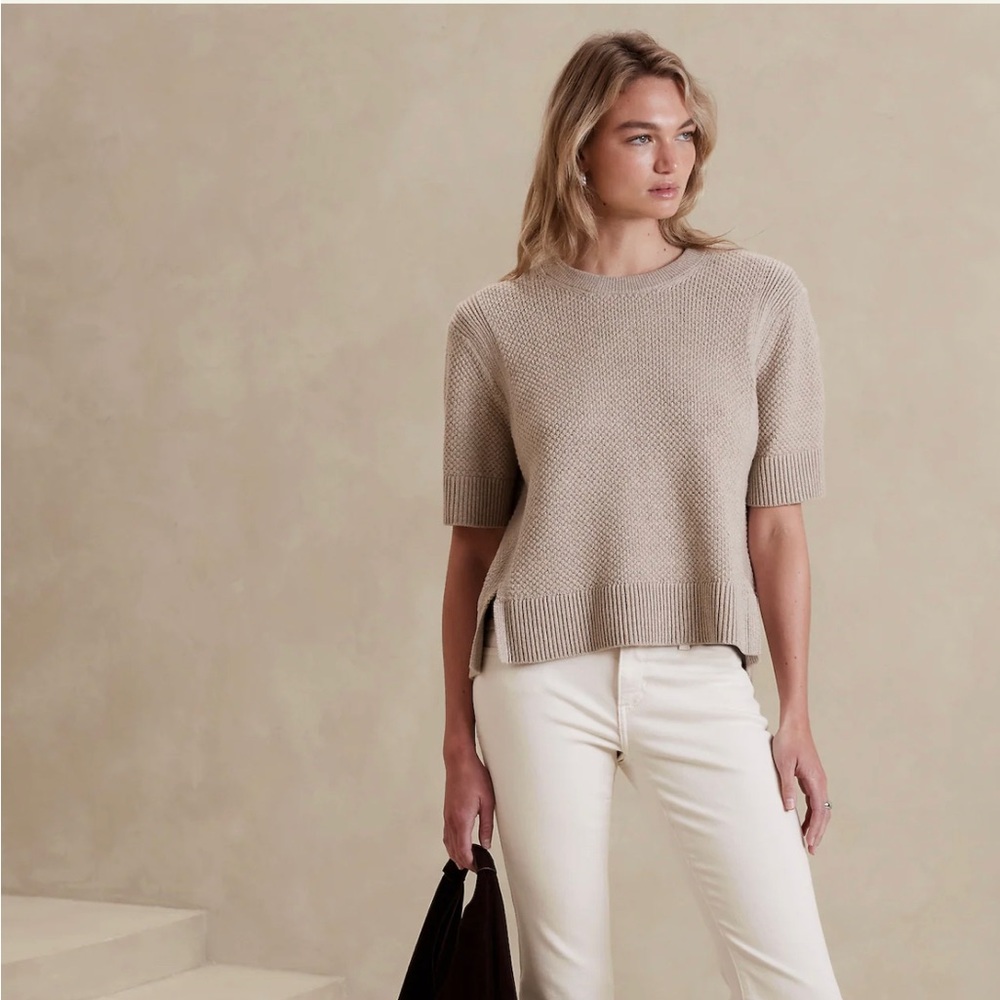 Short sleeved sweater from Banana Republic